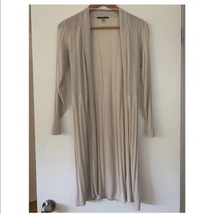 Tahari lightweight long cardigan sweater